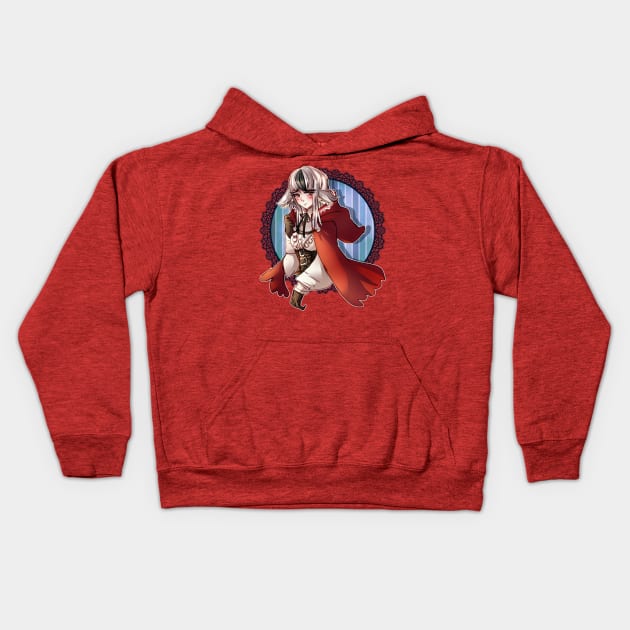 Wolf Child Kids Hoodie by lythweird